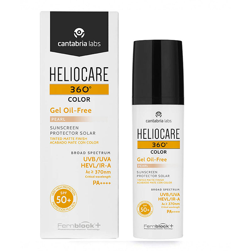 HELIOCARE 360º GEL TOQUE SECO FPS 50 COLOR PERLA