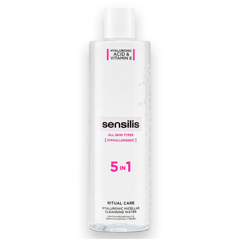 SENSILIS RITUAL CARE HYALURONIC MICELLAR CLEANSING WATER 5 EN 1 X 400ML (AGUA MICELAR)